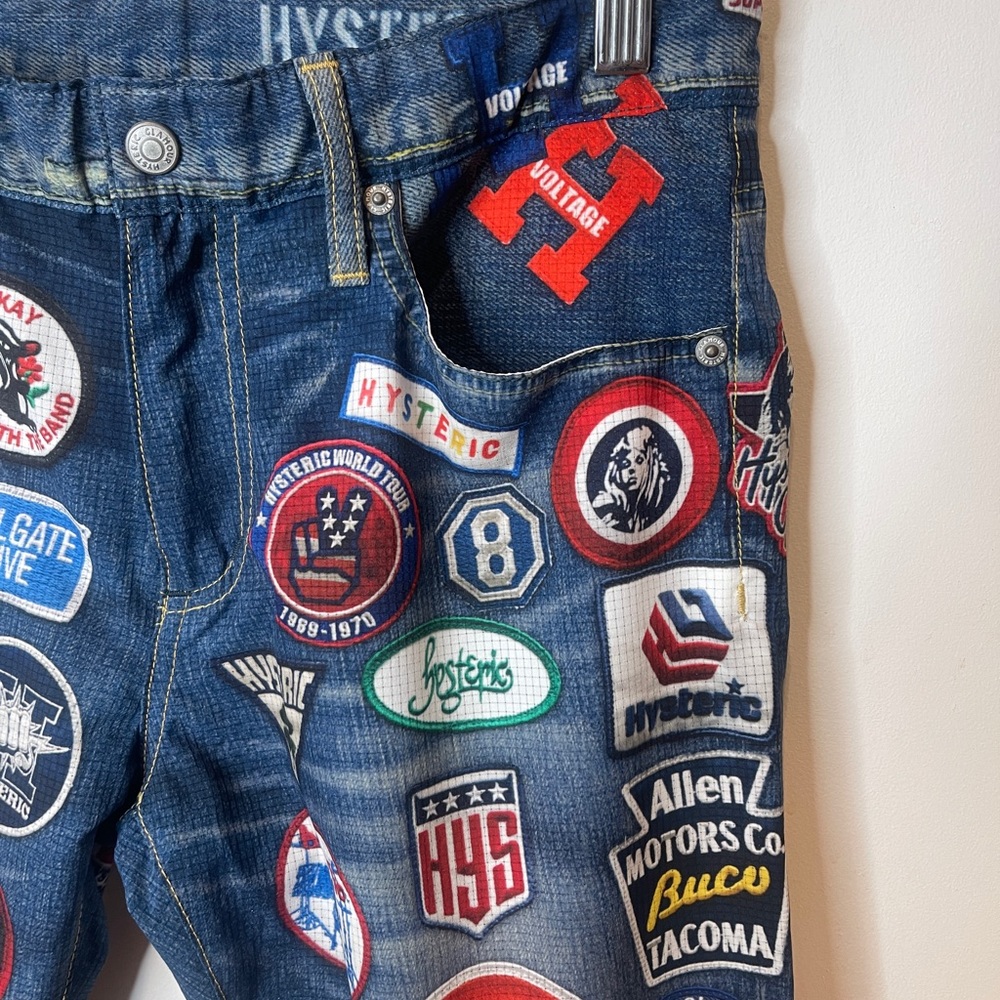 Hysteric Glamour Patchwork Jeans - Picture 3 of 8